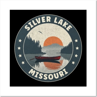 Silver Lake Missouri Sunset Posters and Art